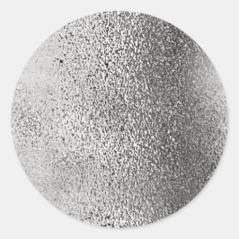 シンプル金フェイク属の銀。 ラウンドシール