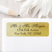 シンプル金箔 ラベル (インサイチュ)