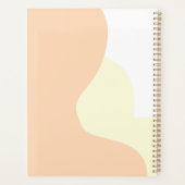 シンプル金魚ベクミニマルトルイラストレーション プランナー手帳 (裏面)