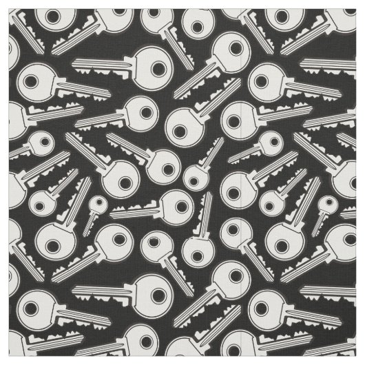 シンプル鍵パターン ファブリック (見本)