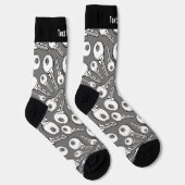 シンプル鍵柄ソックス ソックス (右)