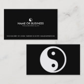 シンプル陰陽 名刺 (正面/裏面)