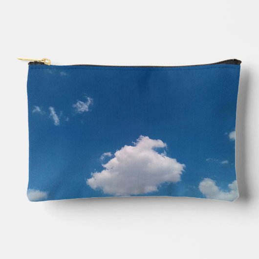 シンプル雲 アクセサリーポーチ (正面)