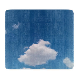 シンプル雲 カッティングボード