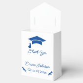 シンプル青カスタマイズ白 フェイバーボックス (オープン)