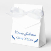 シンプル青カスタマイズ白 フェイバーボックス (正面サイド)