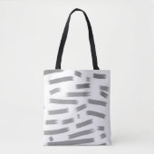 シンプル青カスタム紫ブラック葉のロゴを追加 トートバッグ (正面)