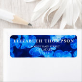 シンプル青クラゲ表示 ラベル (インサイチュ)