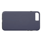 シンプル青グラデーション平野パーソナライズされた Case-Mate iPhoneケース (裏面(横))