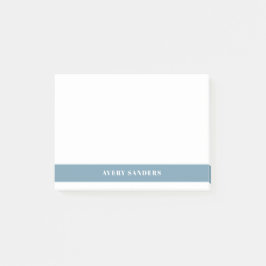 シンプル青モダン色ブロック ポストイット