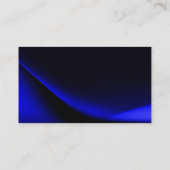 シンプル青 名刺 (裏面)