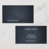 シンプル革ミニマル 名刺 (正面/裏面)