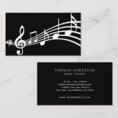 シンプル音符|名刺 名刺 (正面/裏面)