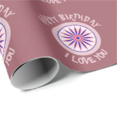 シンプル頭が切れる誕生日 ラッピングペーパー (ロールコーナー)