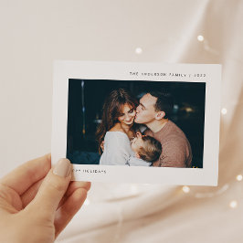 シンプル願い |ミニマル写真 シーズンポストカード