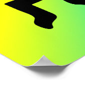 シンプル馬 ポスター (角)