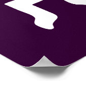 シンプル馬 ポスター (角)