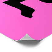 シンプル馬 ポスター (角)