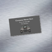 シンプル高級車の マグネット名刺 (インサイチュ)