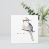 シンプル鳥の葬儀ありがとうごカスタムざう 招待状 (スタンド正面)