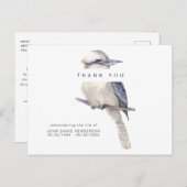 シンプル鳥葬祭生活の損失ありがとう ポストカード (正面/裏面)