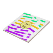 シンプル黄色カスタムブルーウォーターの色を追加ロゴmini タイル (側面)