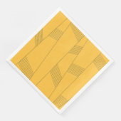 シンプル黄色、抽象芸術グラフィックモダンデザイン (コーナー)