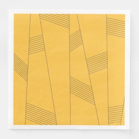 シンプル黄色、抽象芸術グラフィックモダンデザイン (正面)