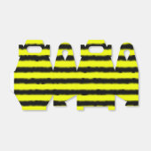 シンプル黄/黒蜂に似たストライプ フェイバーボックス (折り畳みなし)