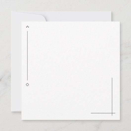 シンプル黒と白もう一度抱き締めるのが待ち遠しい (裏面)