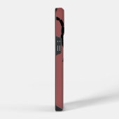 シンプル黒ニューロンデザイン iPhoneケース (右側面)