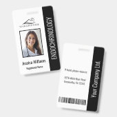 シンプル黒看護 バッジ (正面＆裏面)