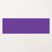 シンプル黒金ゴールド7チャクラ黒 ヨガマット (裏面(横))