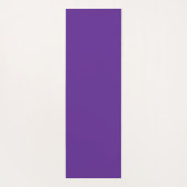 シンプル黒金ゴールド7チャクラ黒 ヨガマット (裏面)