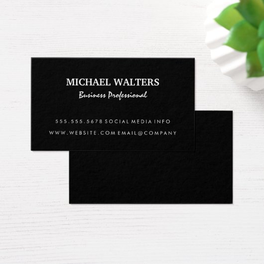 シンプル黒 |モダン | (デスク)