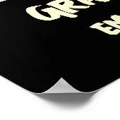 シンプル14フォトコラージュおばあちゃんグランパ ポスター (角)