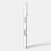 シンプル18フォトコラージュ写真カスタムカラーホワイト Case-Mate iPhoneケース (裏面 / 右)