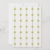 シンプル2フォトカレッジ卒業式アボカドアナウンチ 案内状 (裏面)