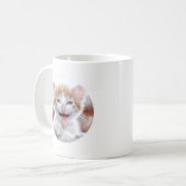 シンプル2円フォトデザイン コーヒーマグカップ (正面左)