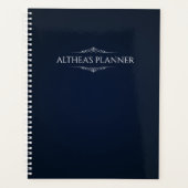 シンプル2024年エレガント予定表 |プランナー プランナー手帳 (正面)