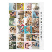 シンプル24モダン写真コラージュ テーブルクロス (正面)