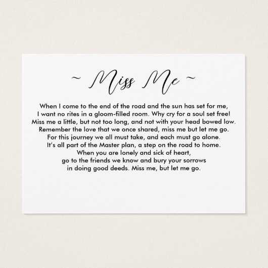 シンプル3フォト悔やみや弔慰記念祈りの言葉カード (裏面)