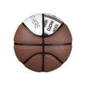 シンプル3枚の写真と追加文字 – アップロード写真 ミニバスケットボール (右)