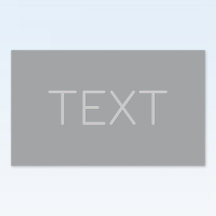 シンプル3次元ルッキング文字 | グレー