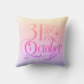 シンプル31 Octoberパステルレインボーハロウィーン クッション (裏面)