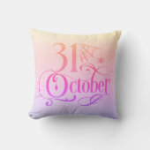 シンプル31 Octoberパステルレインボーハロウィーン クッション (正面)