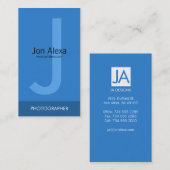 シンプル3 名刺 (正面/裏面)