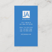 シンプル3 名刺 (裏面)