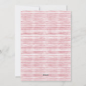 シンプル4フォトコラージスクリプトメリークリスマス シーズンカード (裏面)