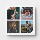 シンプル4フォトコラージュ フォトプラーク (正面)